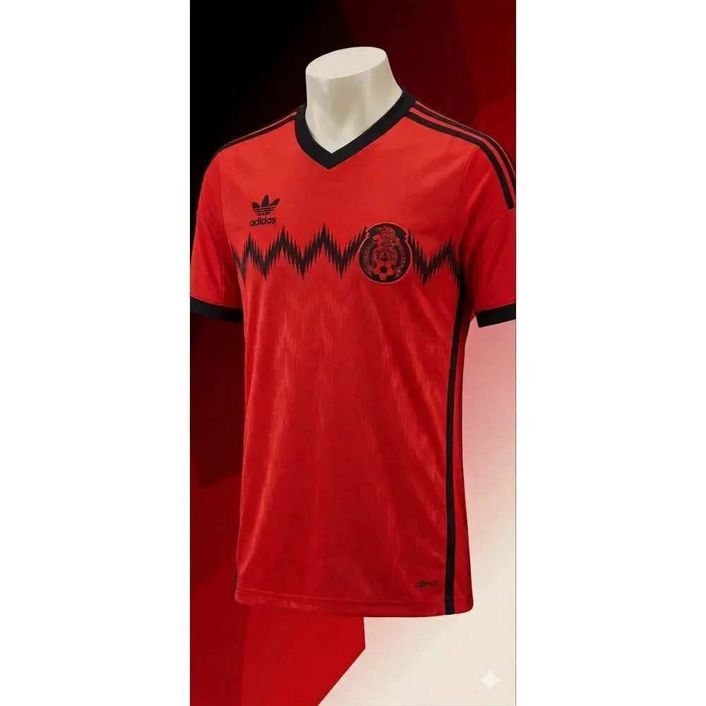 Adidas Mexico 2014 World Cup Youth Away Jersey M